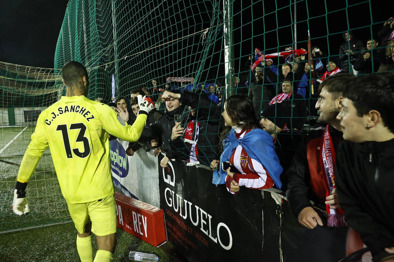 Las mejores imágenes del Guijuelo - Sporting