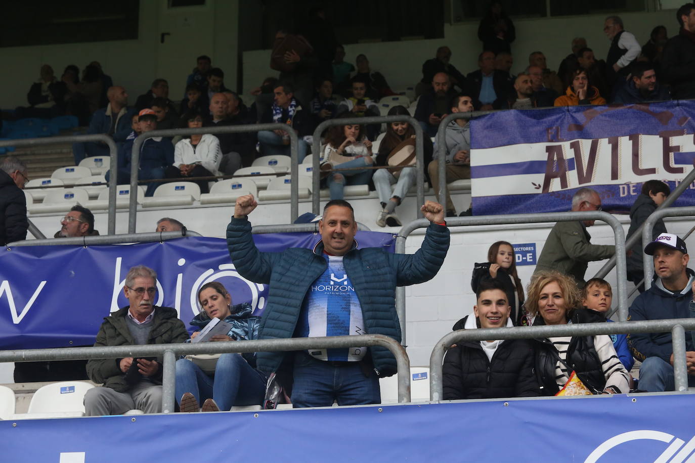 Las mejores imágenes del Real Avilés - Arenteiro