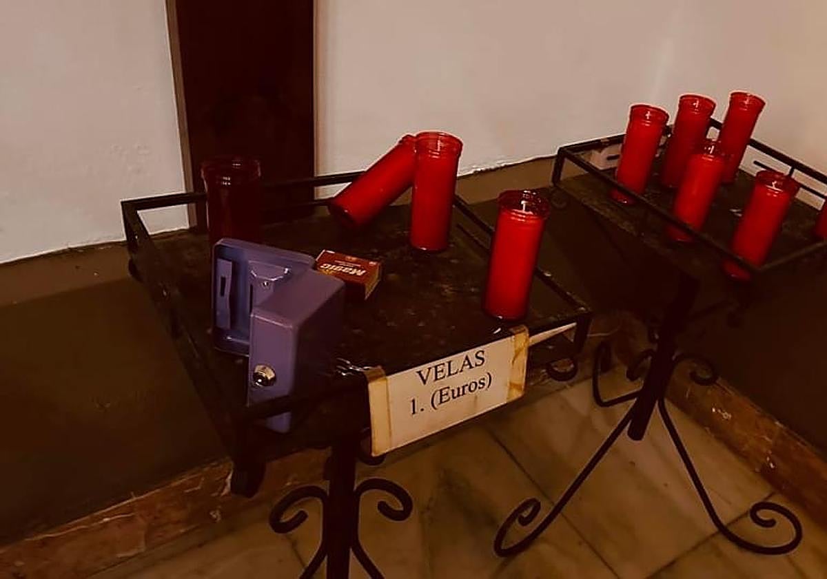 Imagen principal - La Guardia Civil detiene a un hombre tras robar en la iglesia de Infiesto