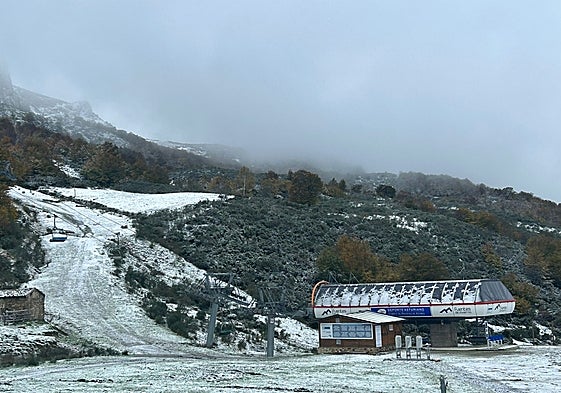 Estado que presenta Fuentes de Invierno este viernes.
