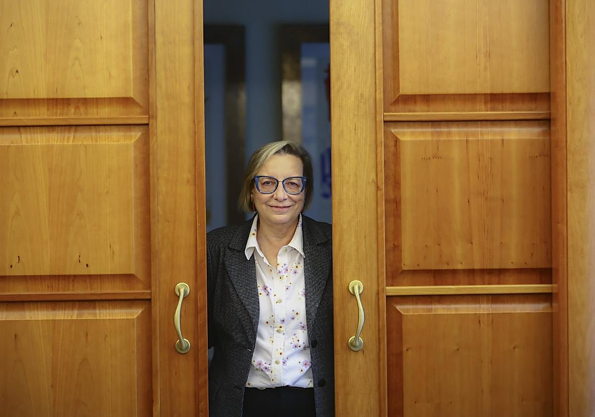 María Isabel Valdés-Solís Cecchini, en su despacho de la calle Fruela.