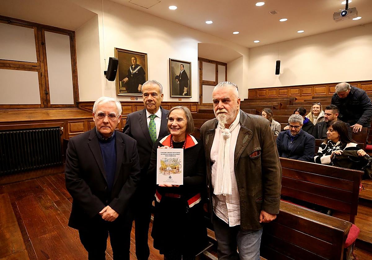 Presentación del libro en Oviedo.