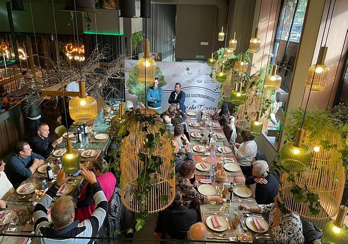 Presentación de la fiesta del pote de Turón en Madrid.