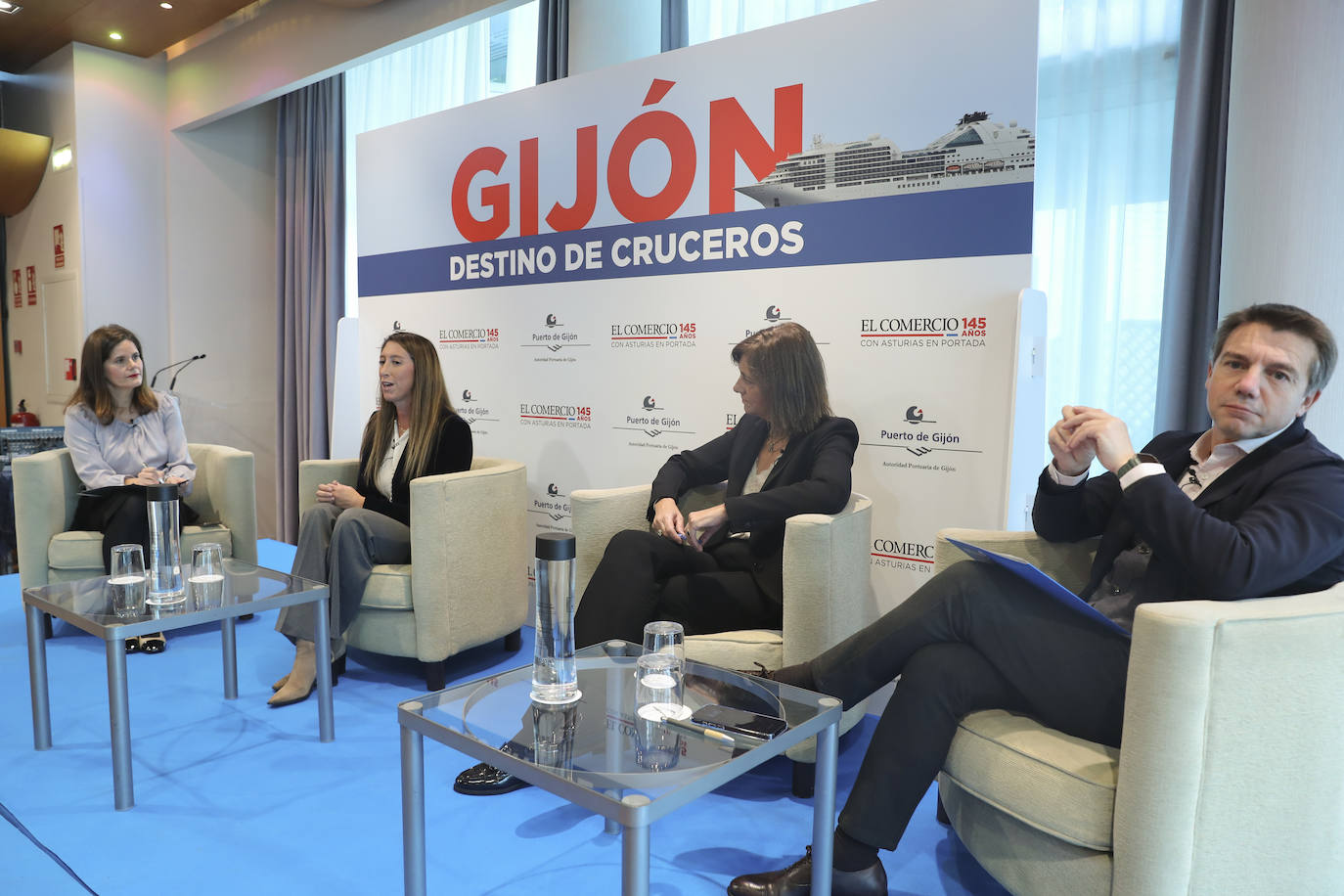 Así ha sido la jornada &#039;Gijón, destino de cruceros&#039;, organizada por EL COMERCIO