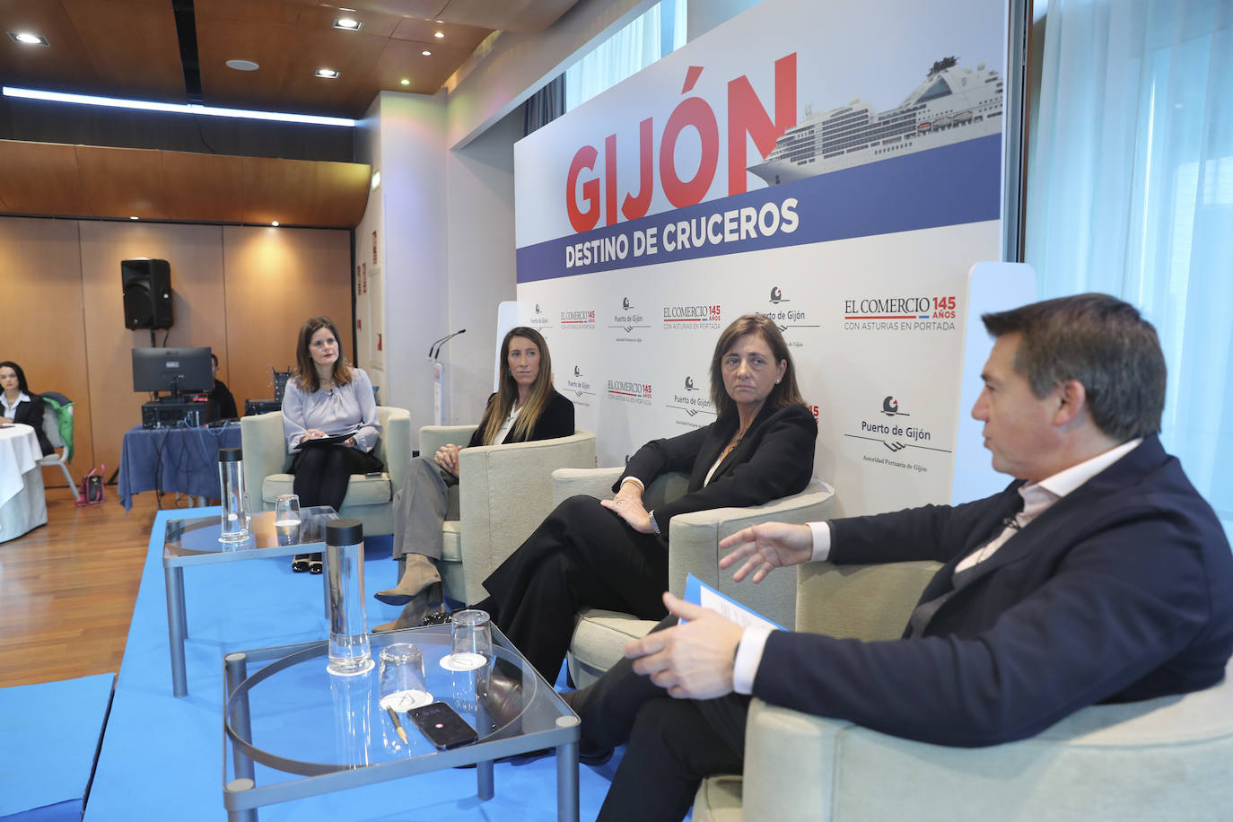 Así ha sido la jornada &#039;Gijón, destino de cruceros&#039;, organizada por EL COMERCIO