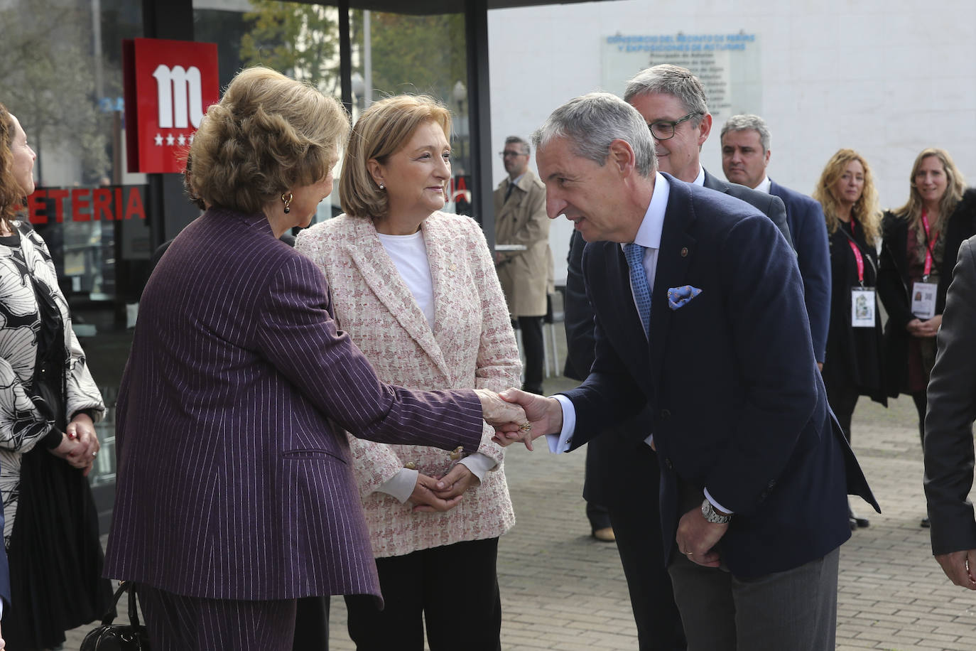 La Reina Sofía inaugura el Congreso Nacional de Alzheimer en Gijón