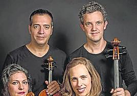 El cuarteto de cuerda que dará el concierto de bandas sonoras.