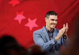 Pedro Sánchez, en el Congreso Socialista Europeo en Málaga.