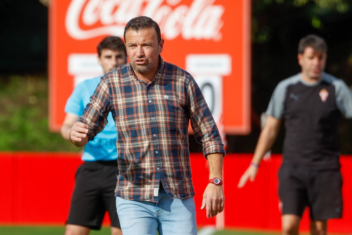 Las mejores imágenes del Sporting Atlético - Llanera