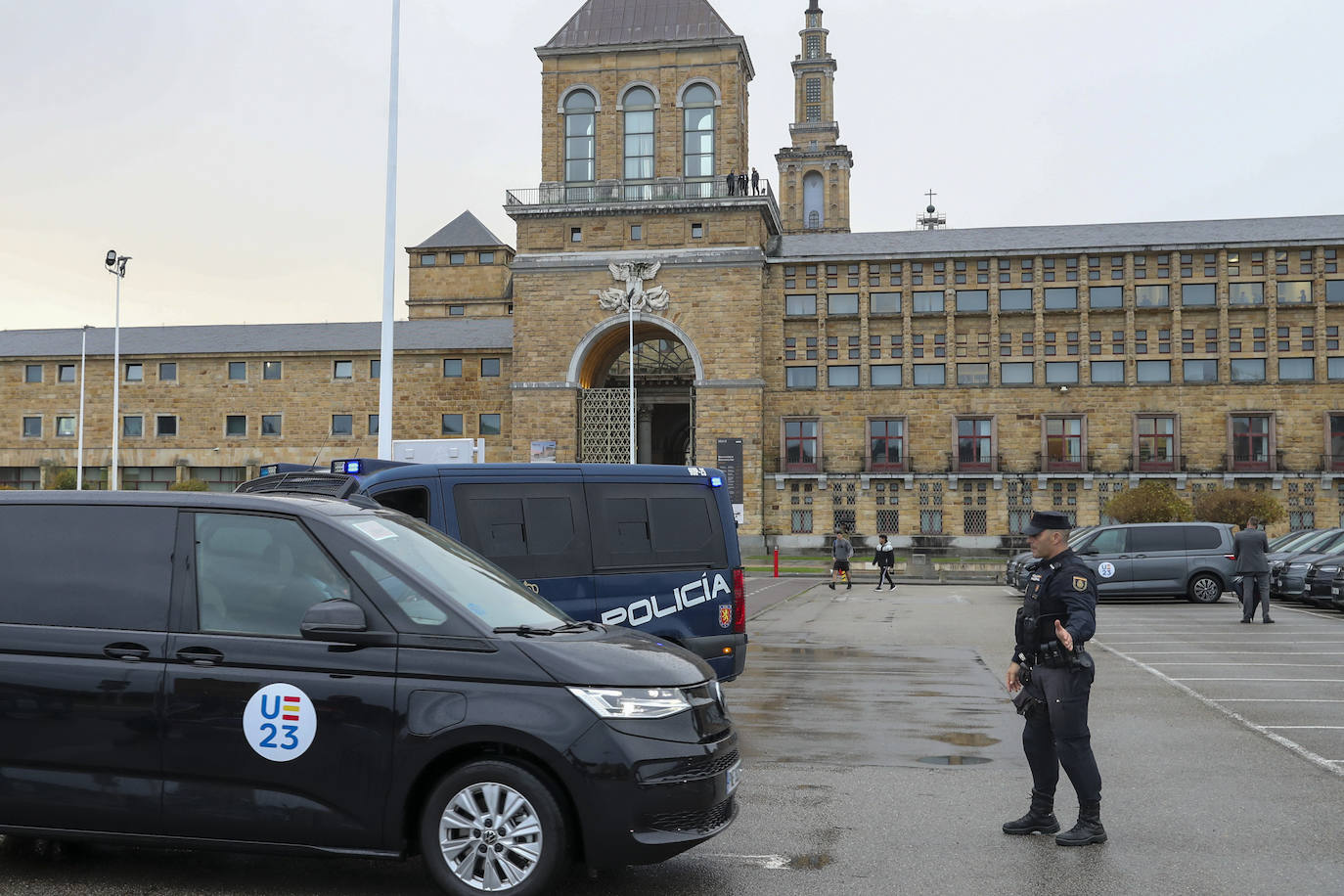 Gijón, blindado por el mayor dispositivo de seguridad de la historia de Asturias