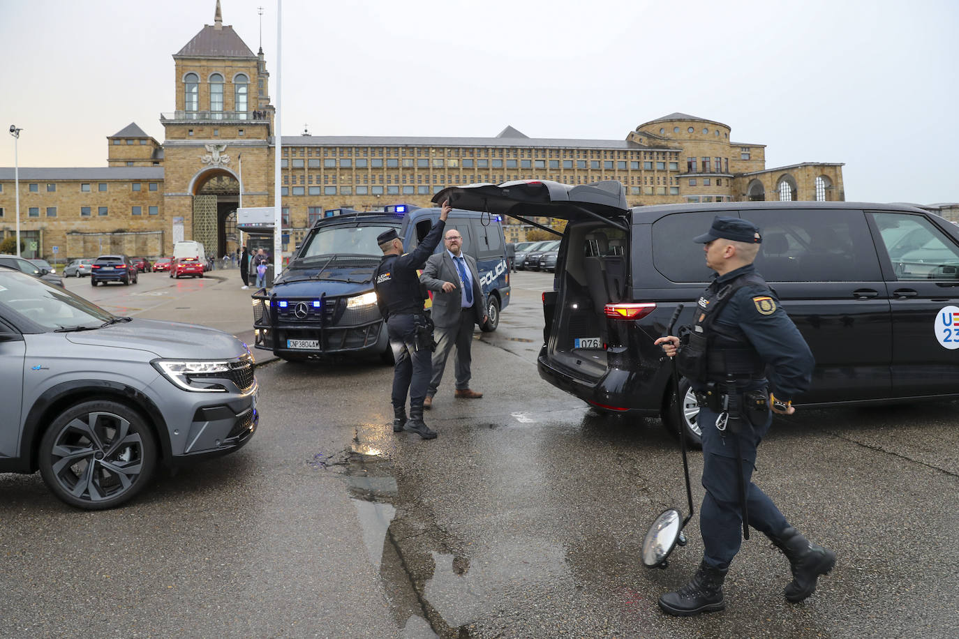 Gijón, blindado por el mayor dispositivo de seguridad de la historia de Asturias