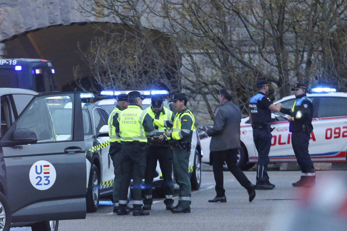 Gijón, blindado por el mayor dispositivo de seguridad de la historia de Asturias