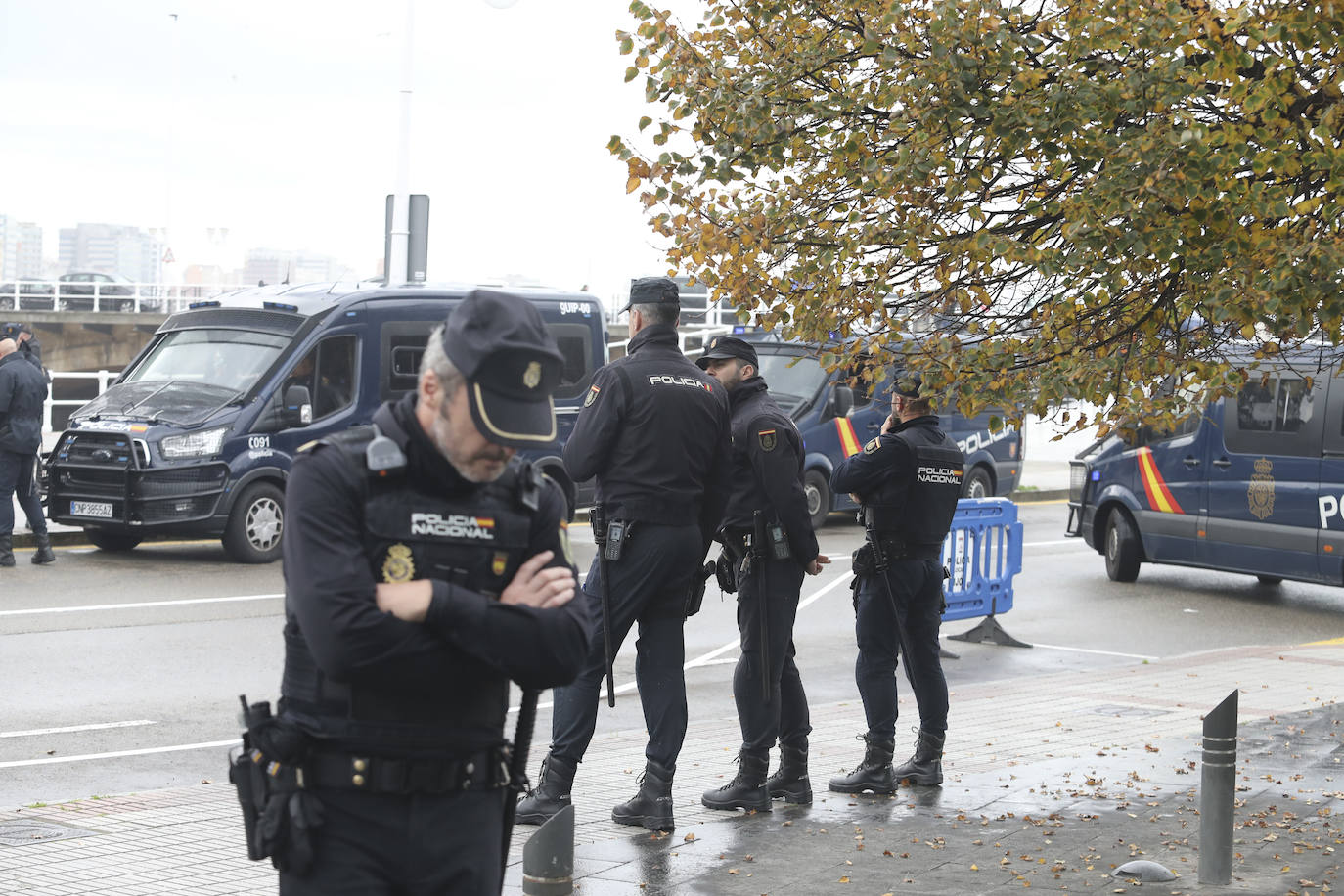 Gijón, blindado por el mayor dispositivo de seguridad de la historia de Asturias