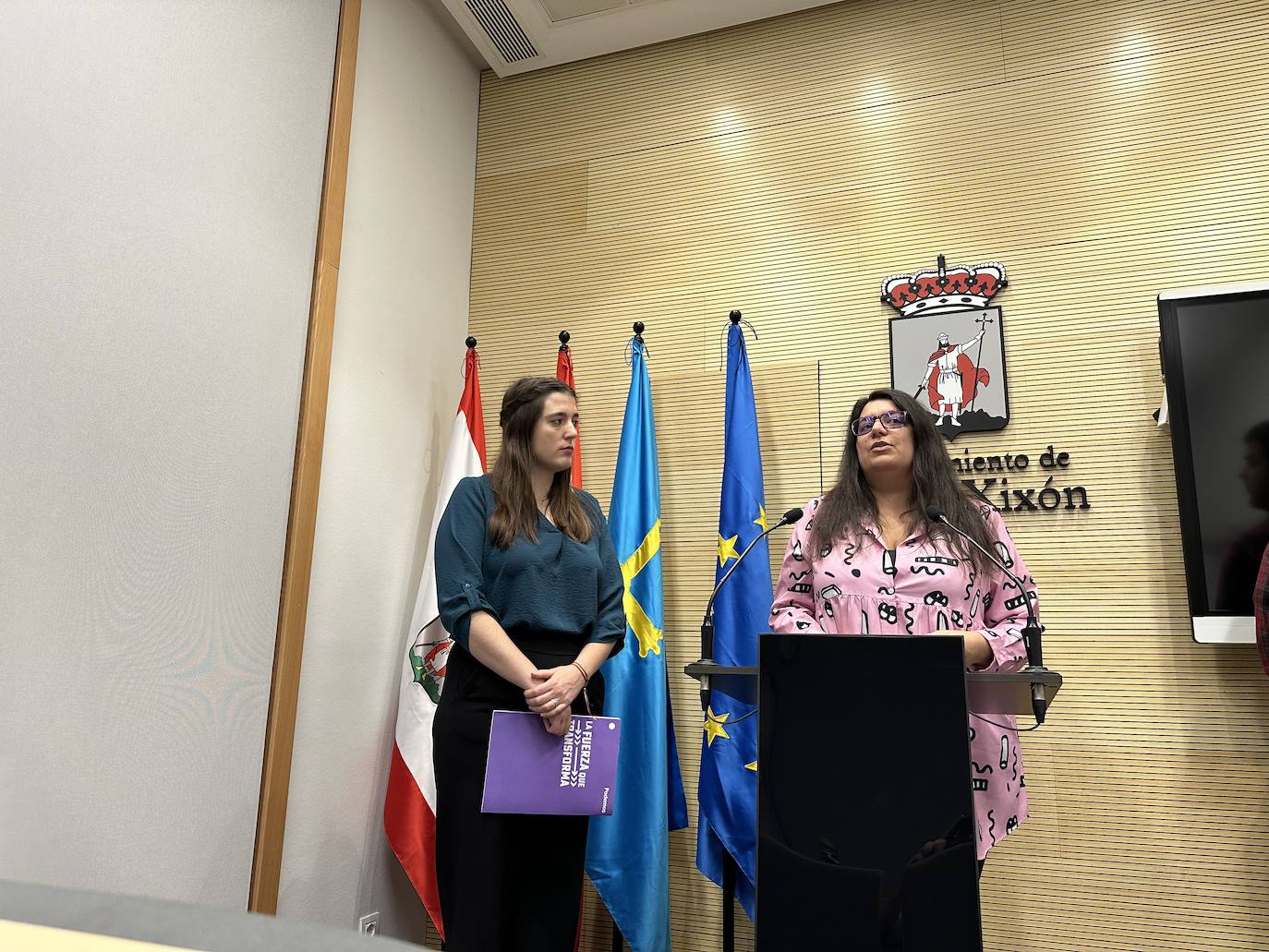 Olaya Suárez y Graciela Buzón.