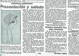 Primera entrega de Crónicas femeninas.