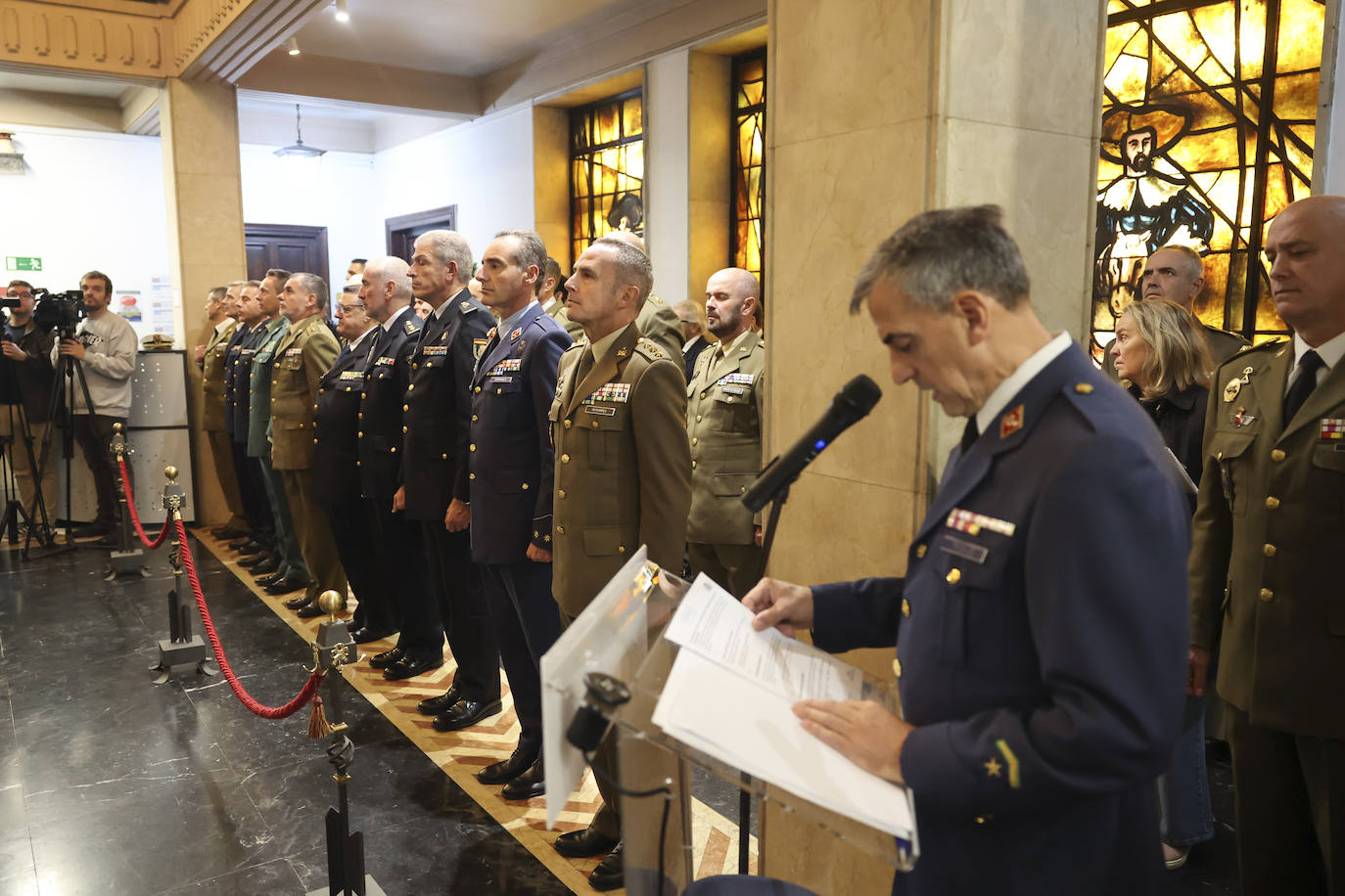 El Día de la Defensa en Asturias, en imágenes