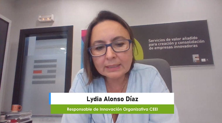 Charla con Lydia Alonso, responsable de Innovación Organizativa en el CEEI