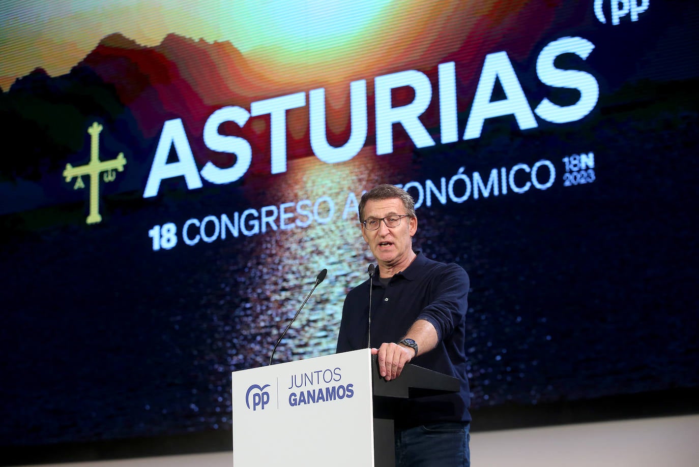 El congreso del PP de Asturias, en imágenes