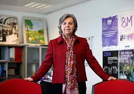 María Jesús Álvarez, directora general de Igualdad del Principado, en su despacho en Oviedo.