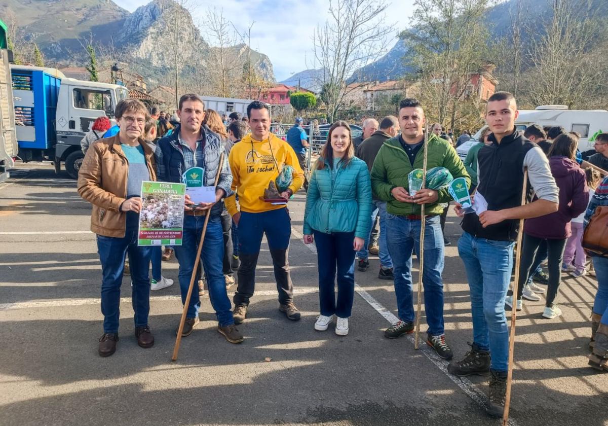 El Ayuntamiento de Cabrales entregó premios a los mejores lotes.