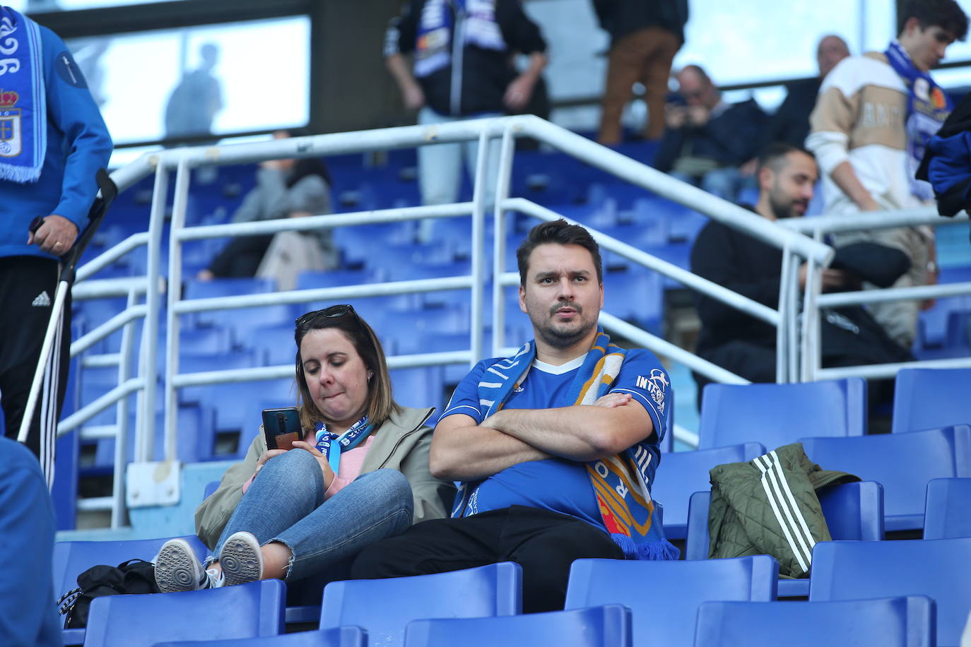 ¿Estuviste viendo el Oviedo - Eibar? ¡Búscate en las fotos del Tartiere!