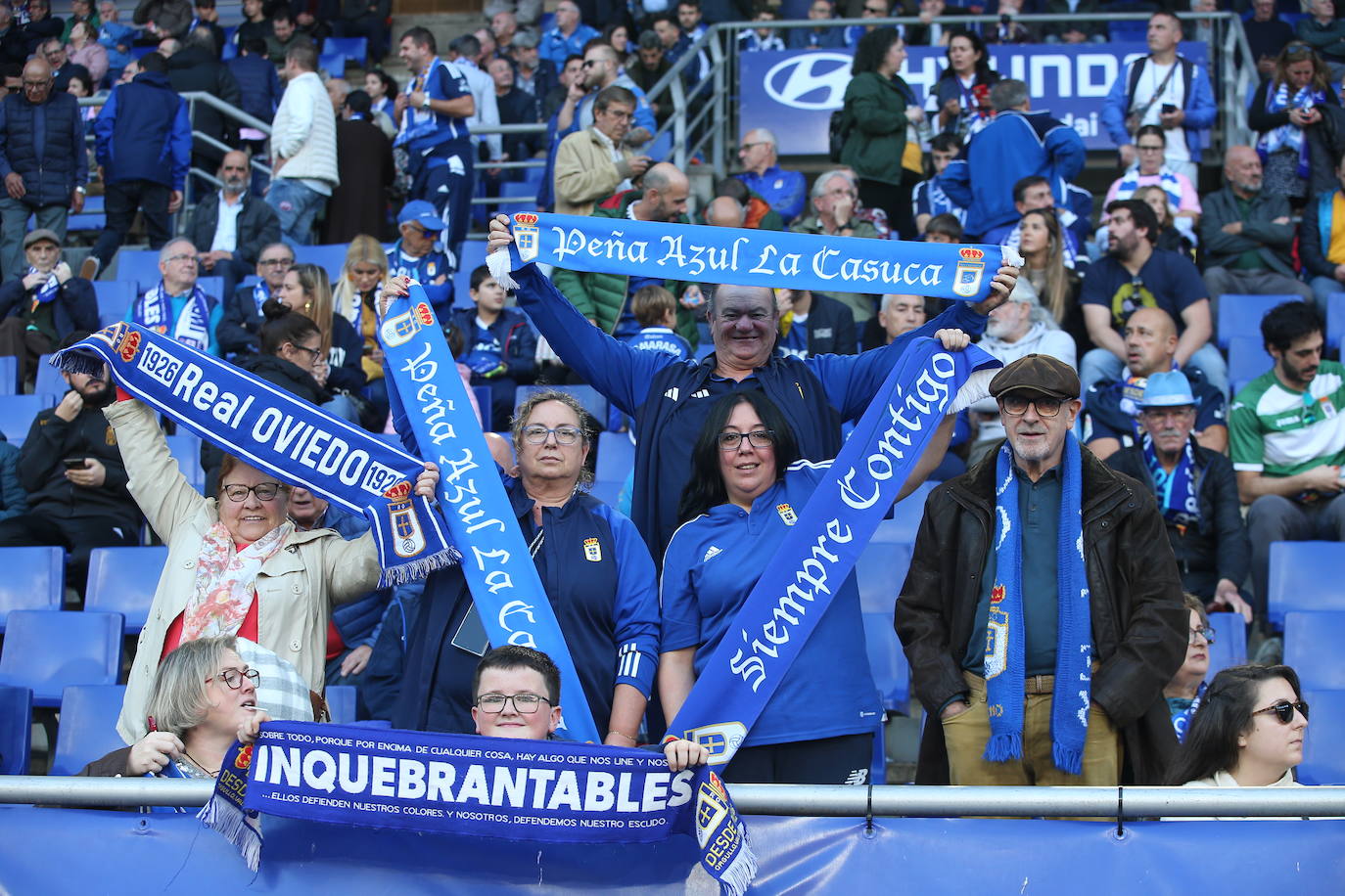 ¿Estuviste viendo el Oviedo - Eibar? ¡Búscate en las fotos del Tartiere!