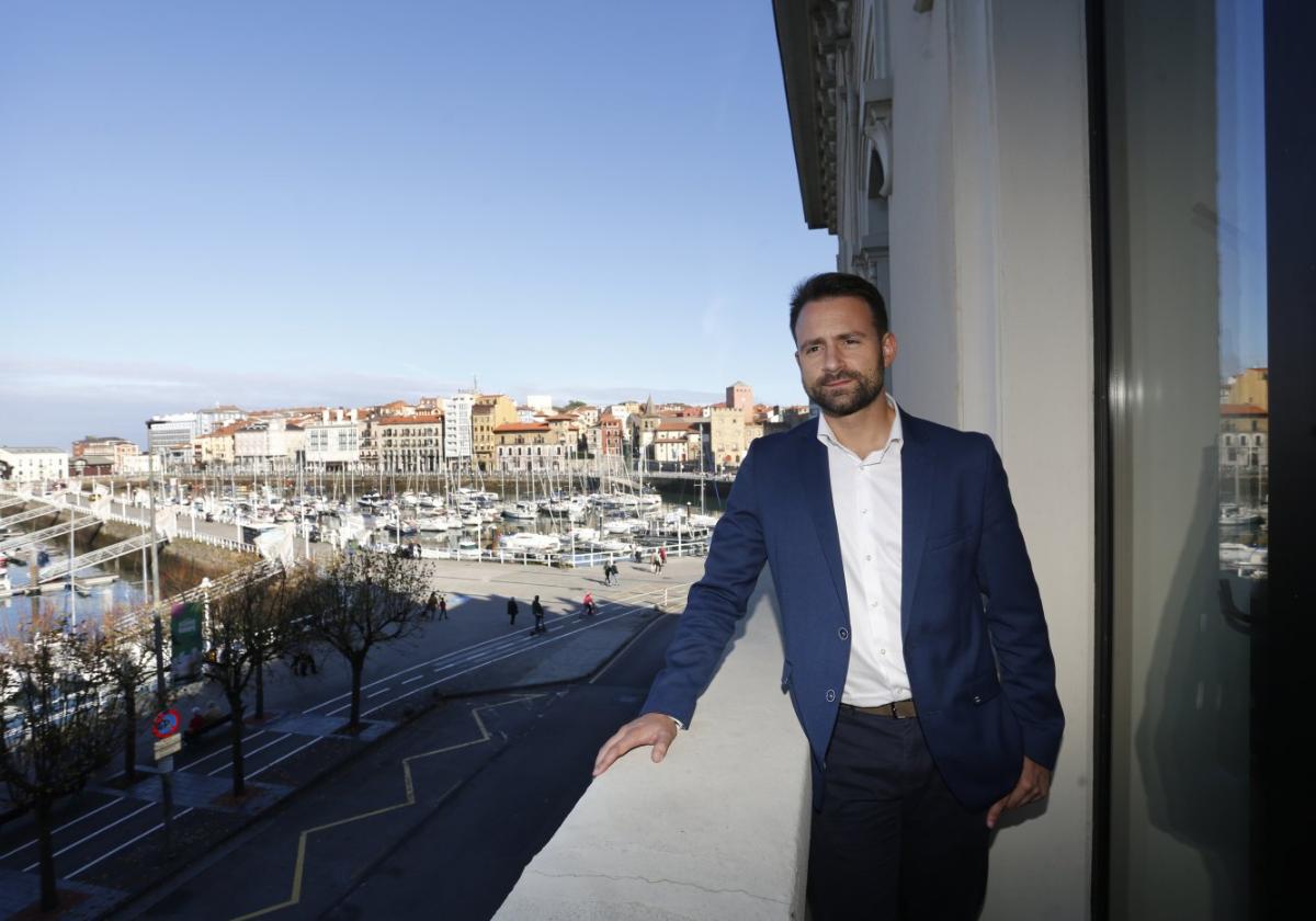 Álvaro Queipo, ayer, en las instalaciones de EL COMERCIO.