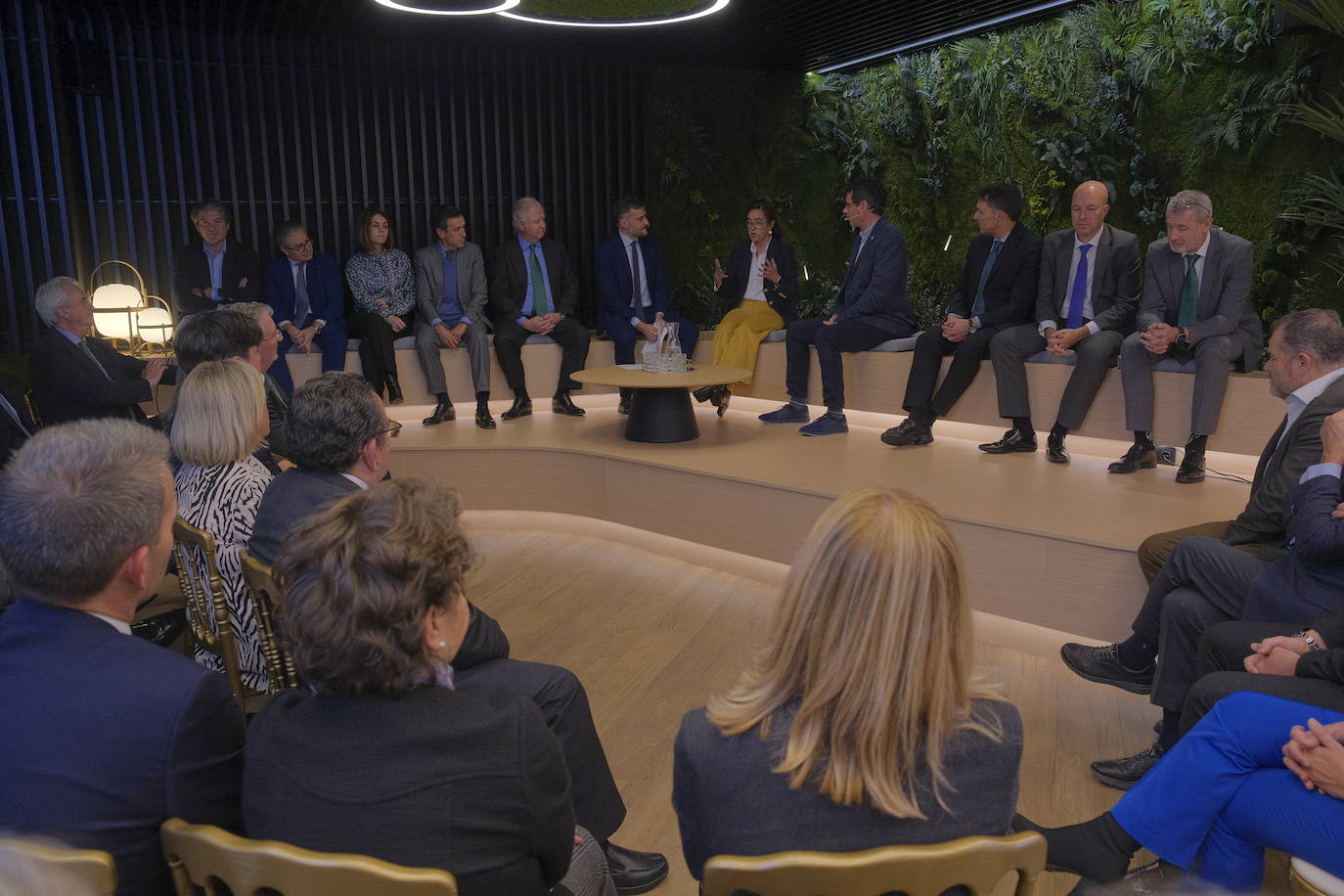 La inauguración de la primera oficina de Caja Rural en Madrid, en imágenes