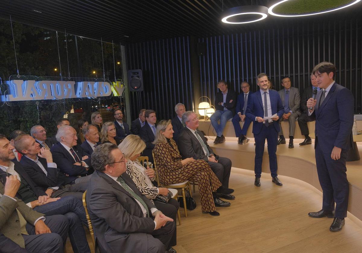 La inauguración de la primera oficina de Caja Rural en Madrid, en imágenes