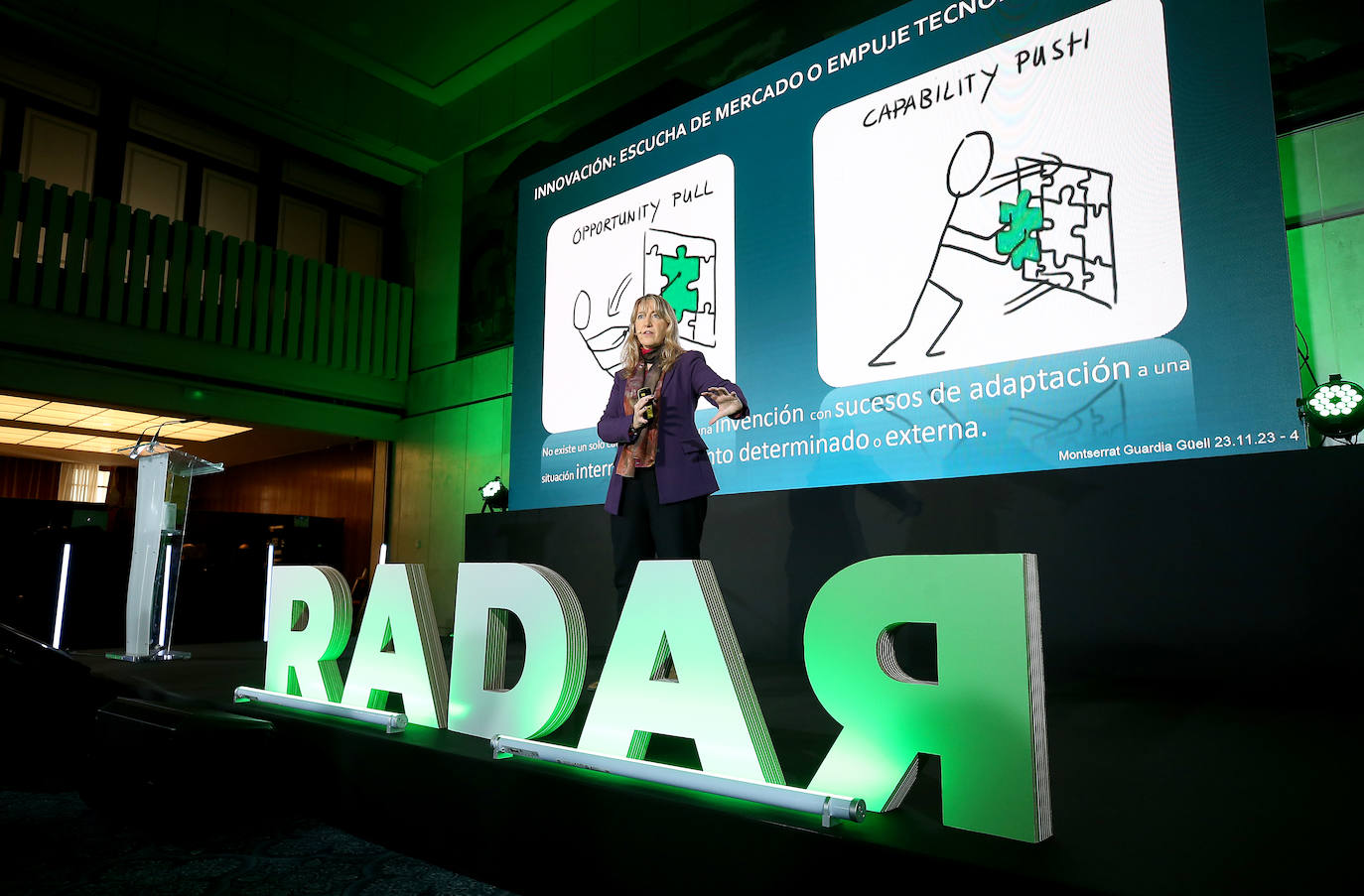 Los galardonados en los premios Radar