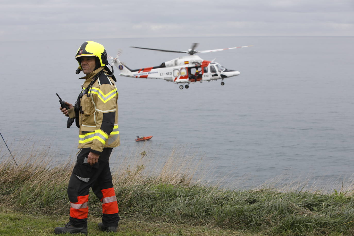 Complicado rescate en el Cerro de Santa Catalina