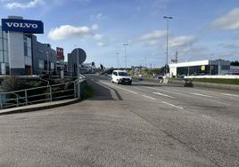 Calle Louis Pasteur, en Gijón, donde el kamikaze se incorporó a la AS-II.