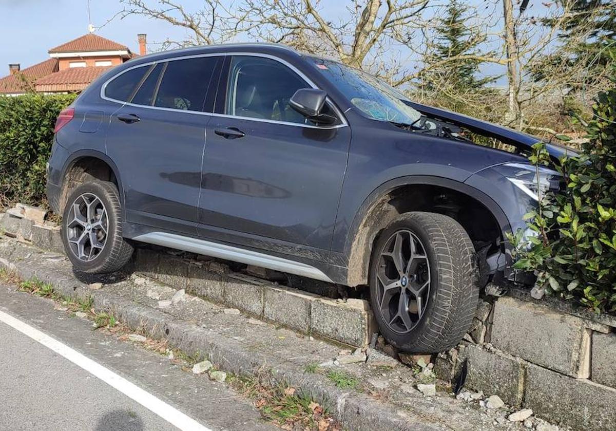 Un zorro causa un accidente en Quintueles