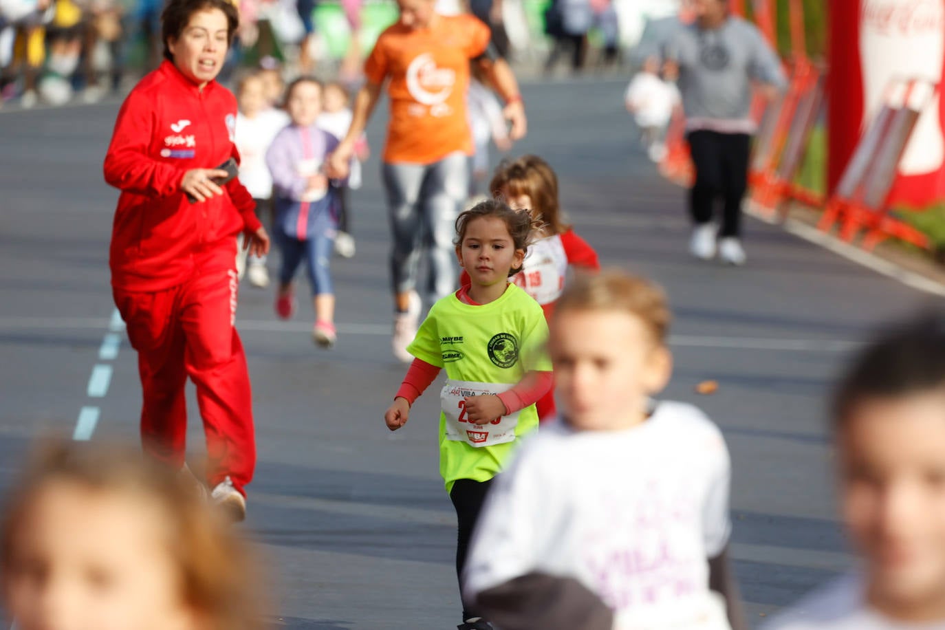 Más de 500 niños llenan el Cross Villa de Gijón