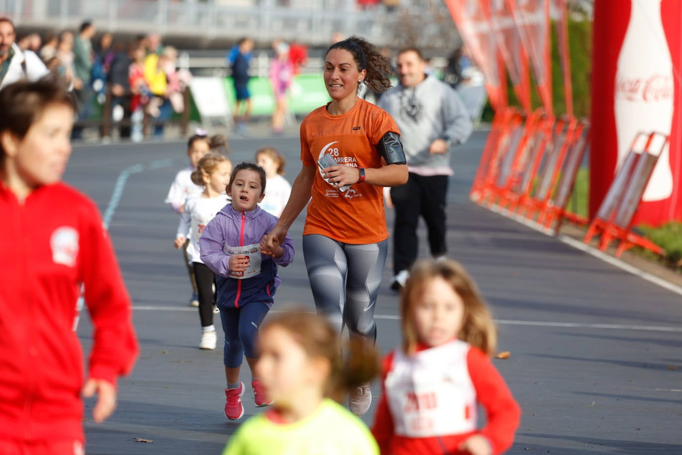 Más de 500 niños llenan el Cross Villa de Gijón