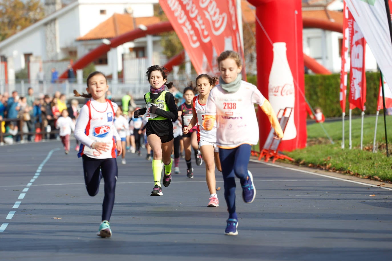 Más de 500 niños llenan el Cross Villa de Gijón