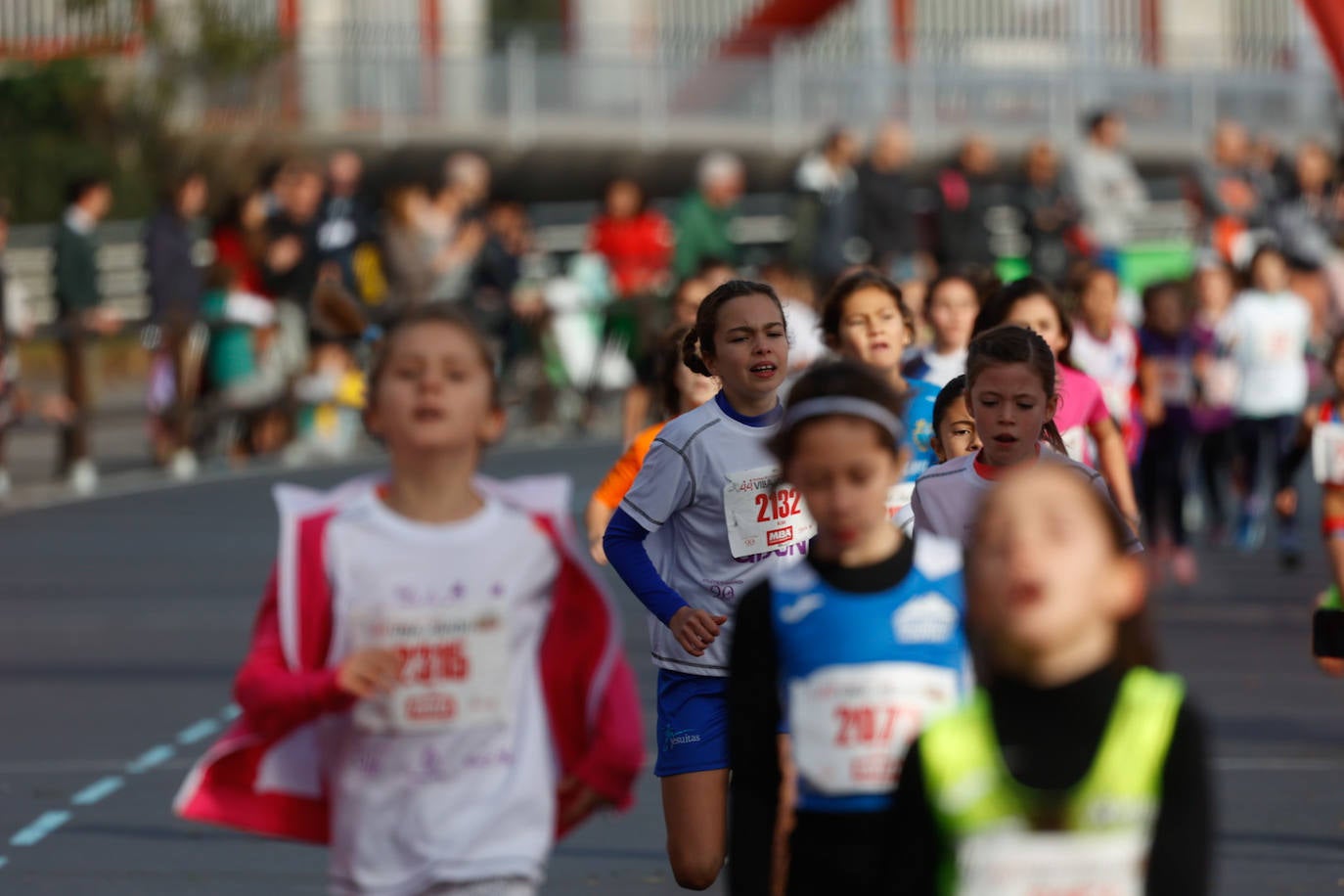 Más de 500 niños llenan el Cross Villa de Gijón