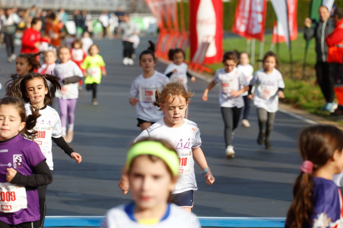 Más de 500 niños llenan el Cross Villa de Gijón