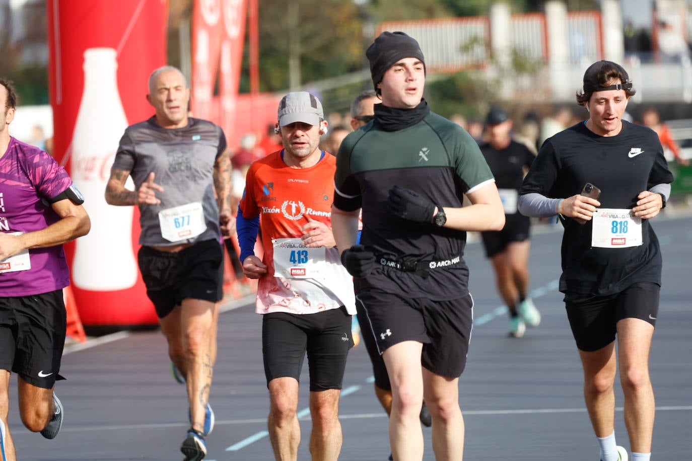 Más de 1.000 corredores se dan cita en el Cross Villa de Gijón