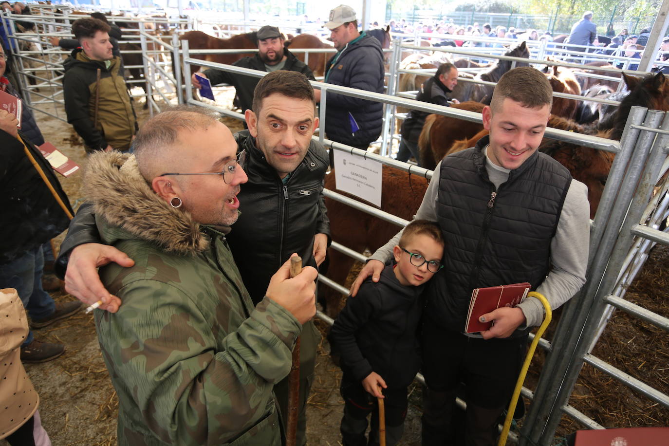 La feria del ganado de Cabañaquinta, en imágenes
