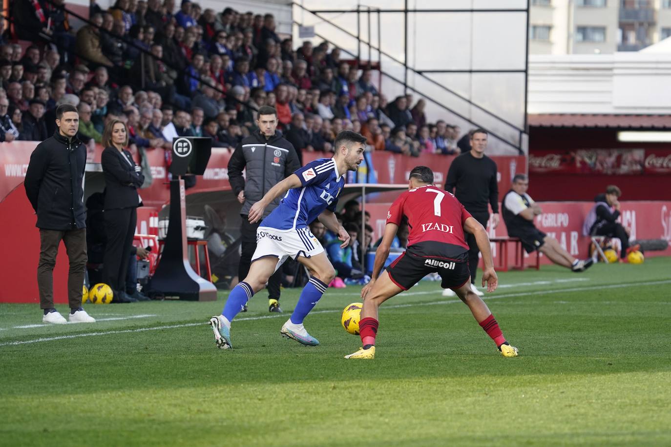 Las mejores imágenes del Mirandés - Real Oviedo