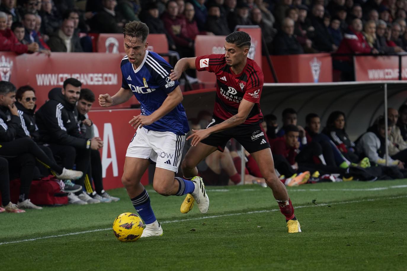 Las mejores imágenes del Mirandés - Real Oviedo