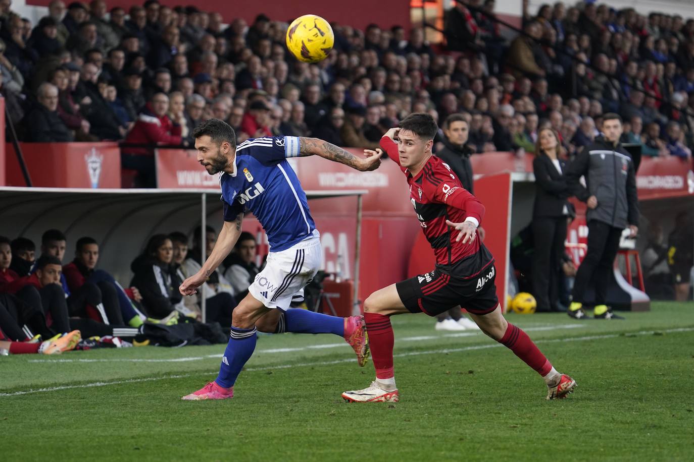 Las mejores imágenes del Mirandés - Real Oviedo