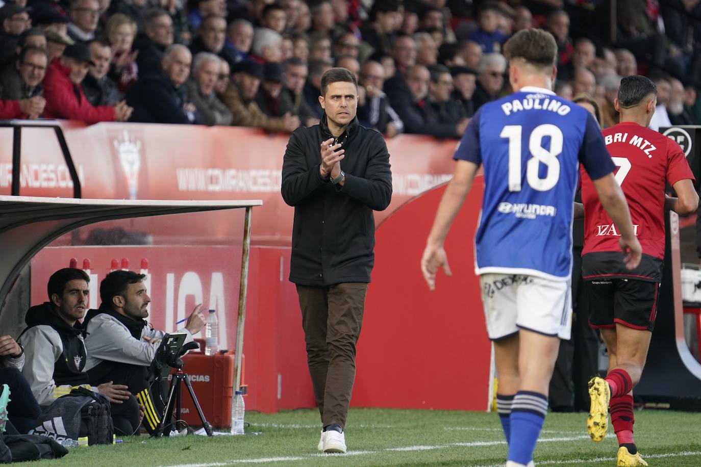 Las mejores imágenes del Mirandés - Real Oviedo