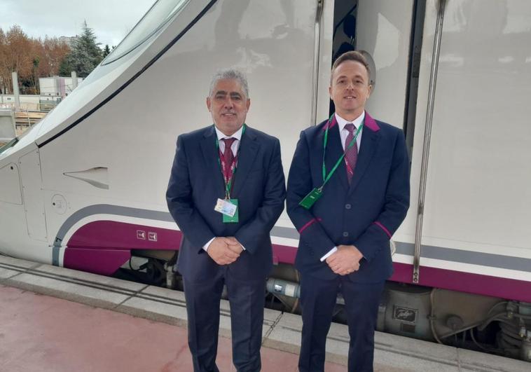 Manuel Campomanes, jefe de maquinistas de Oviedo, junto a Ángel González, se encargaron de dirigir el S-130.