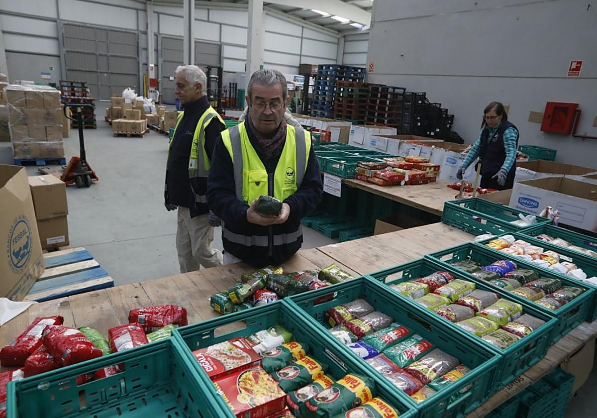 Imagen de archivo del Banco de Alimentos de Asturias.