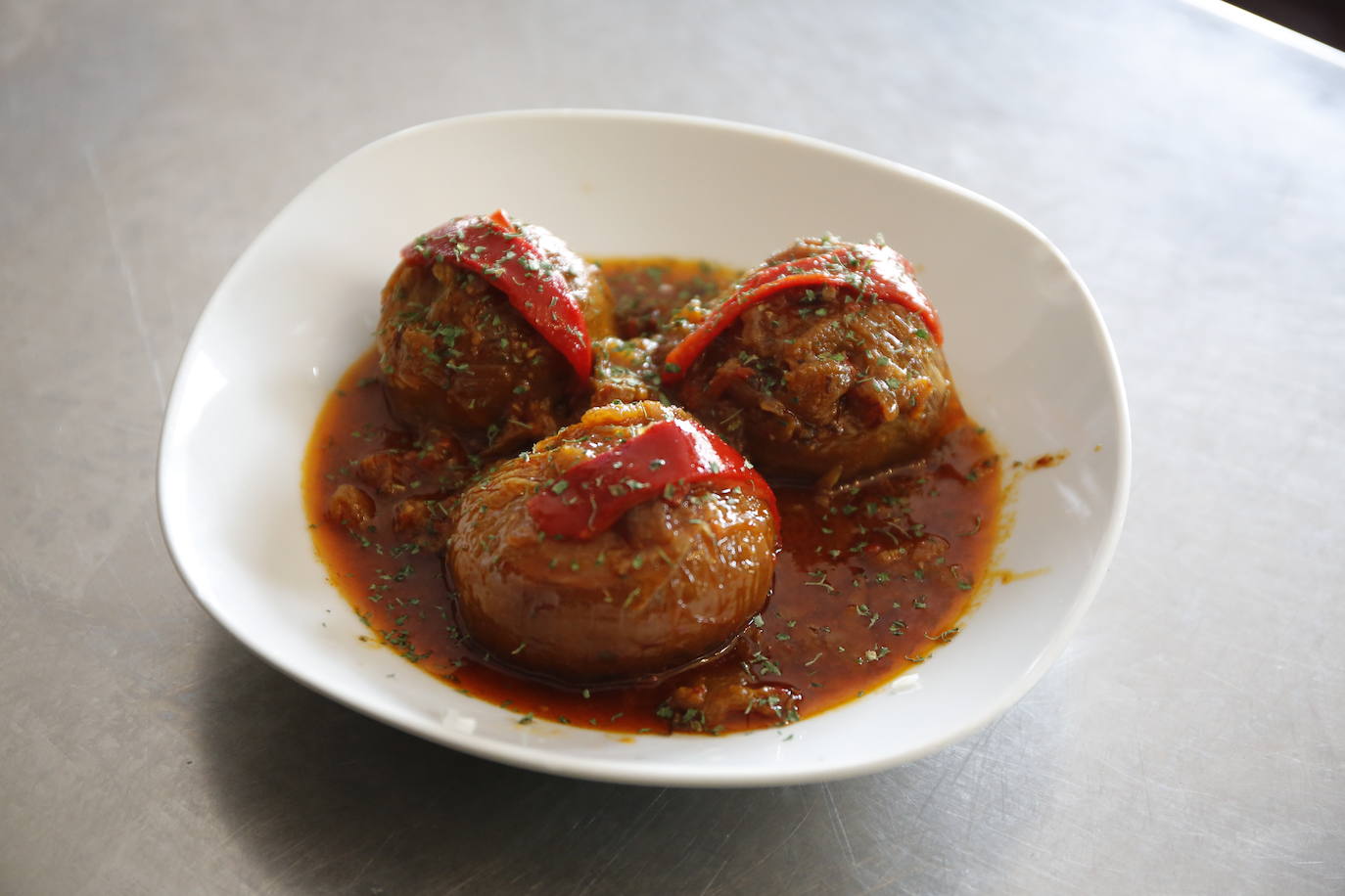 Las cebollas rellenas son una de las múltiples opciones gastro de este fin de semana en Asturias