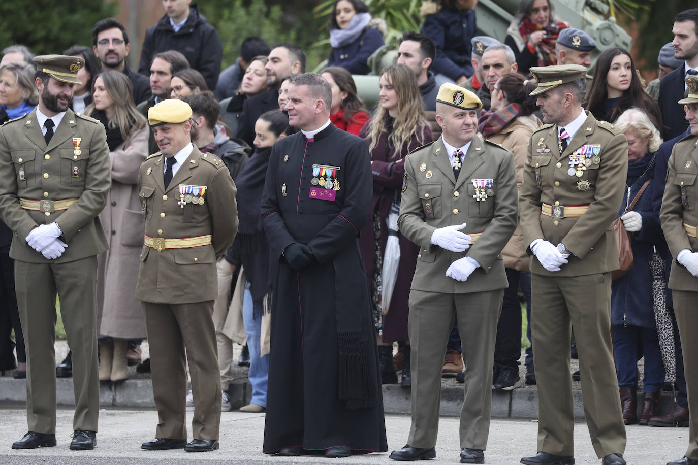 Cabo Noval celebra la Inmaculada, patrona de Infantería