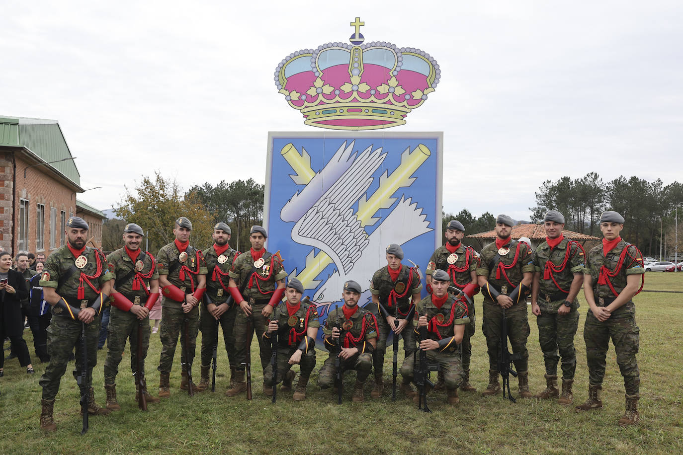 Cabo Noval celebra la Inmaculada, patrona de Infantería