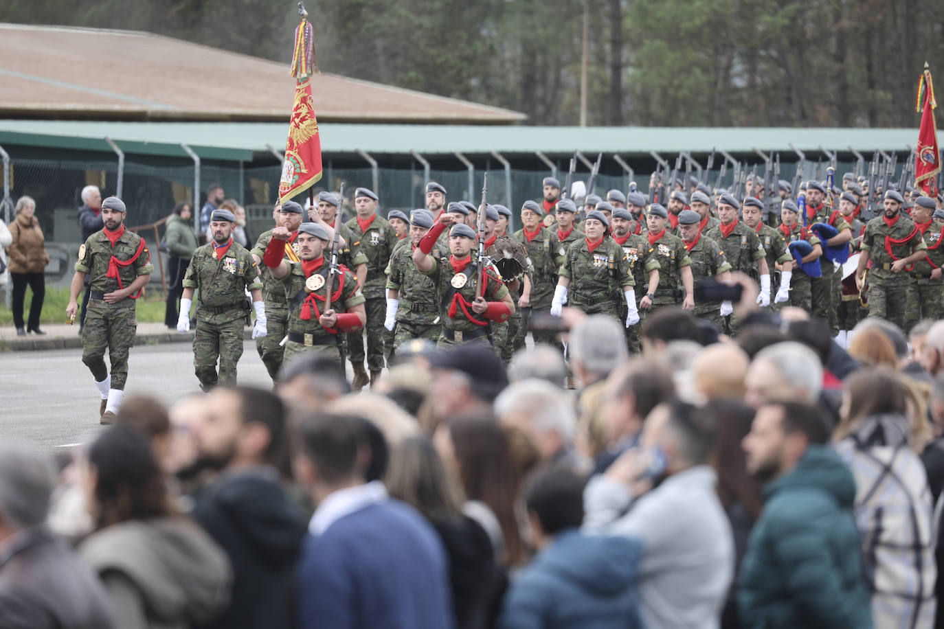 Cabo Noval celebra la Inmaculada, patrona de Infantería